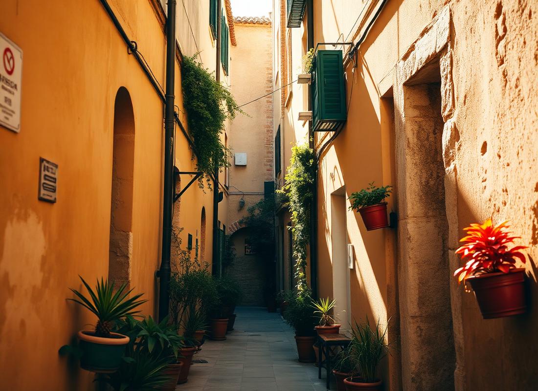 Mediterranean alley